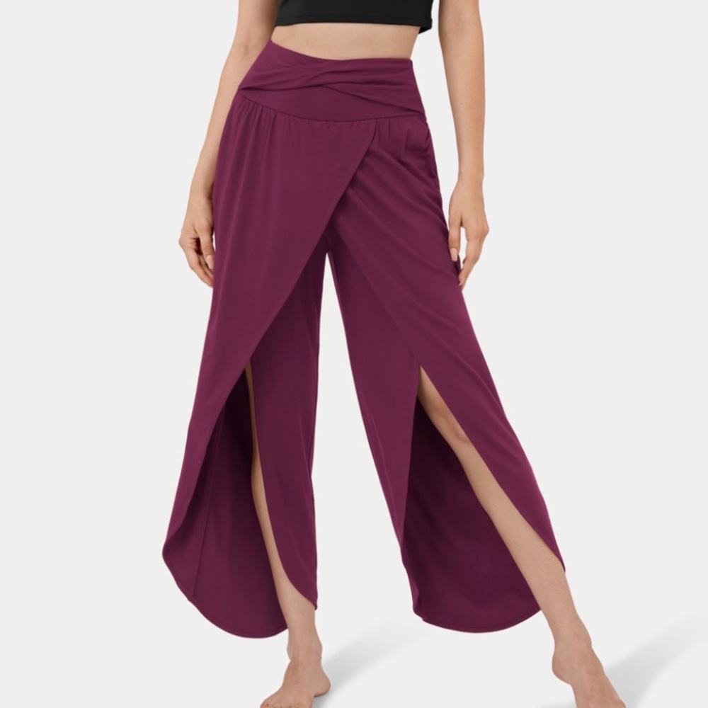 Halara split leg pants